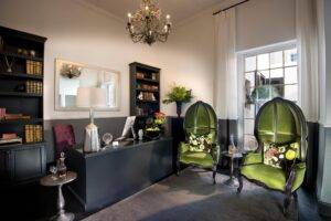 Hotel reception of Cape Cadogan Boutique Hotel