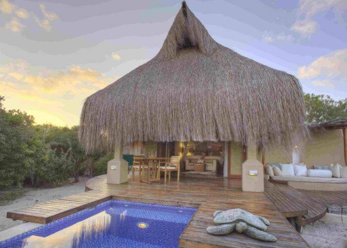 the Azura Benguerra lodge